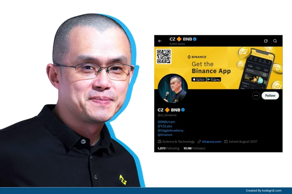 Changpeng Zhao (CZ) – Founder of Binance