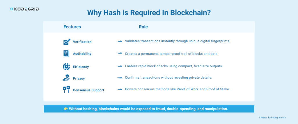 Why Do We Need Hashes in Blockchain
